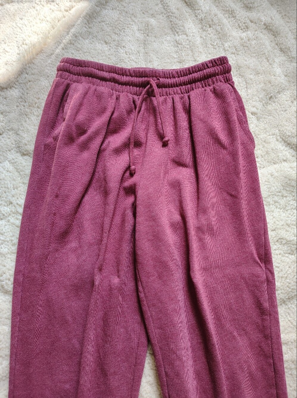 SO Women's Medium Maroon "The Favorite Jogger" Pants - Picture 9 of 9